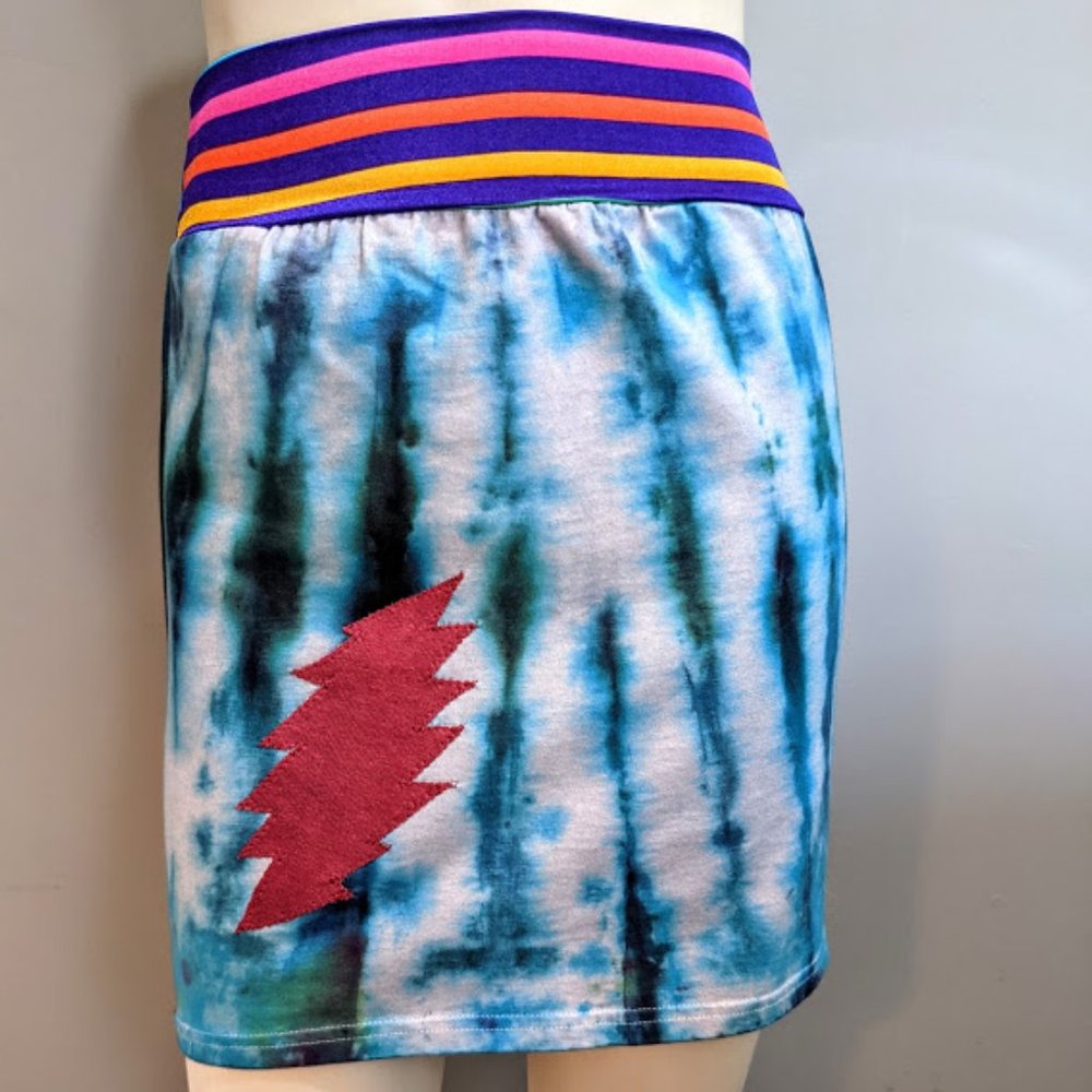 Grateful Dead Skirt for Women or Girls - Picture 5 of 6